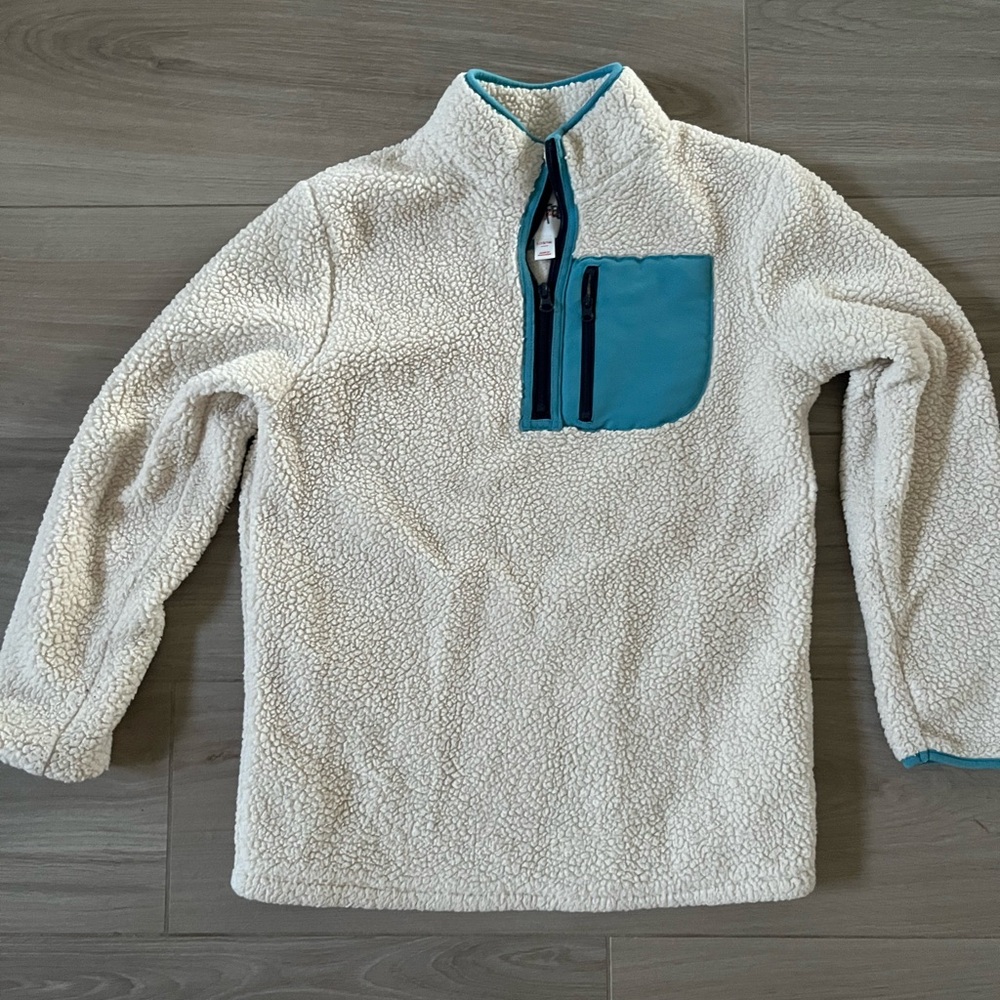 Cat and Jack fleece half zip up everything’s